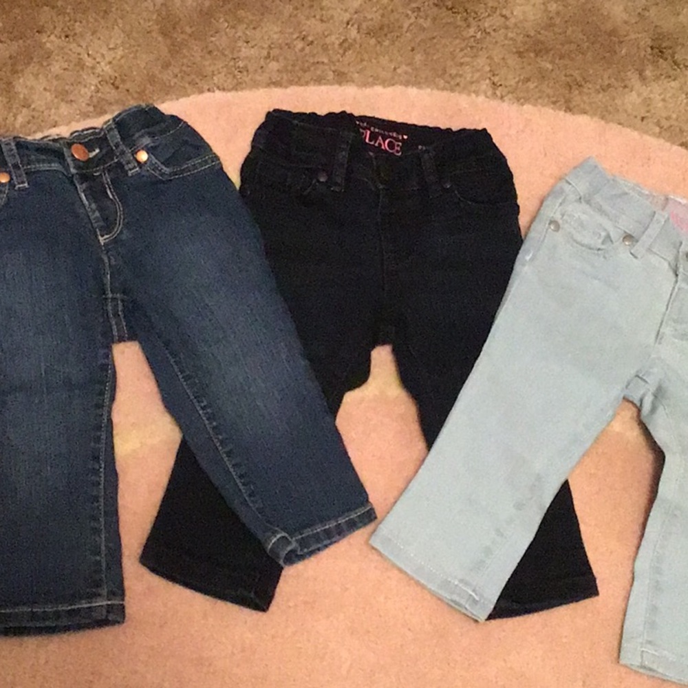 The Children’s Place trio: Light and Dark Kids Jeans